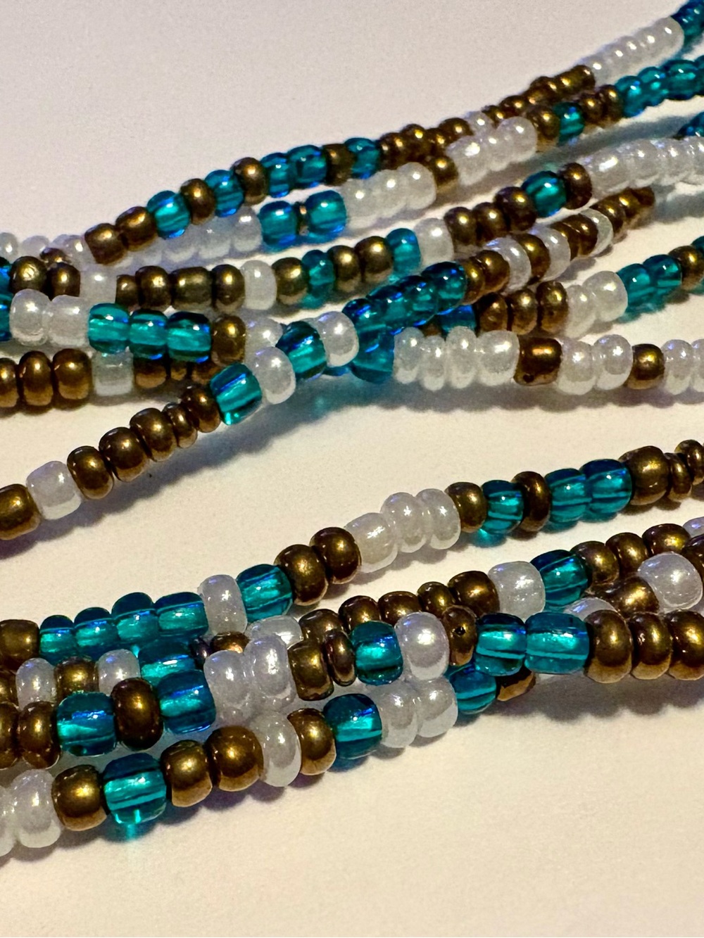 55: “SEBASTIAN” Waistbeads Perfect for Beginners 1st Stage - Picture 8 of 12